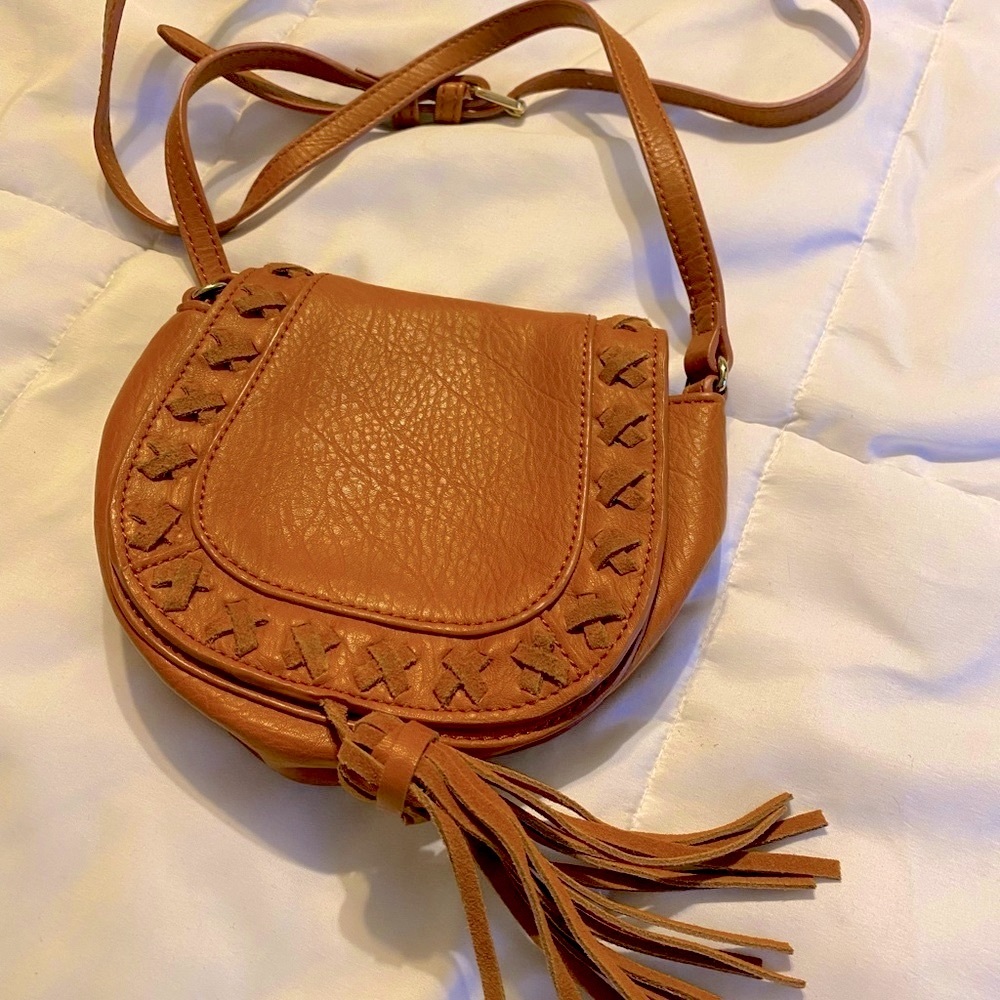 INC International Concepts Women’s Brown Leather Bag